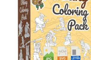 Viking Coloring Pack PLR – Get Access To A New Way Of Making Money