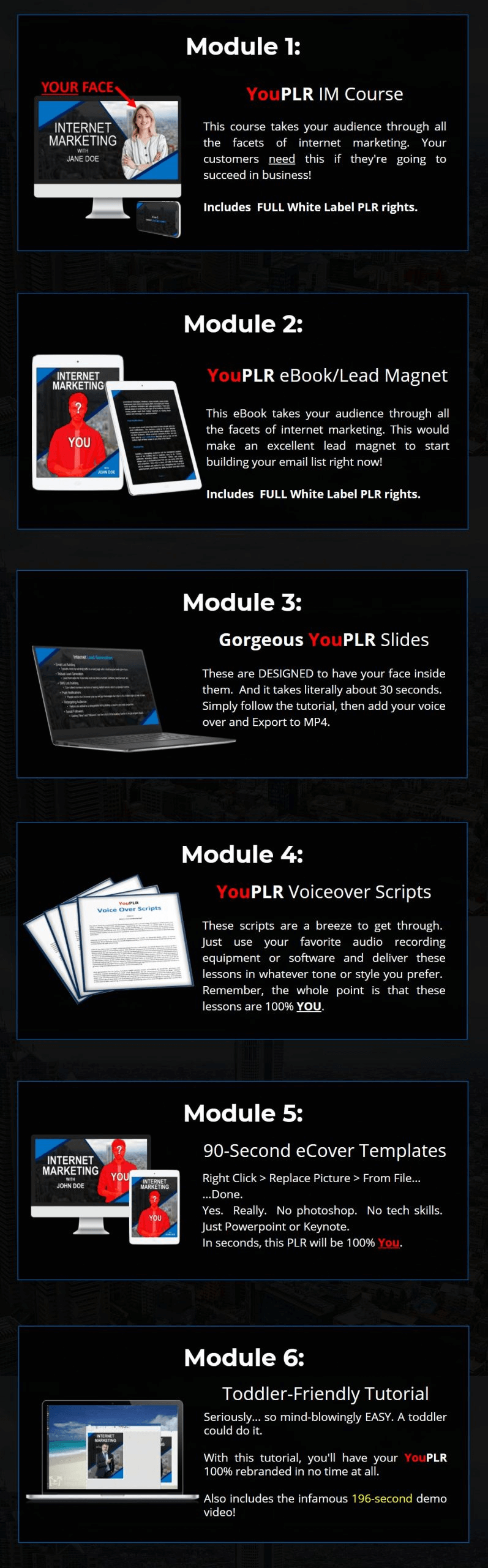 YouPLR-modules