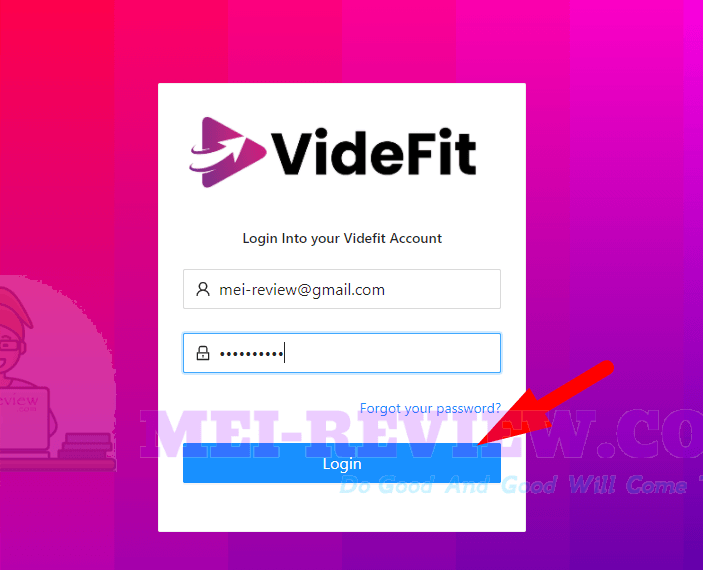 VideFit-Demo-1-login