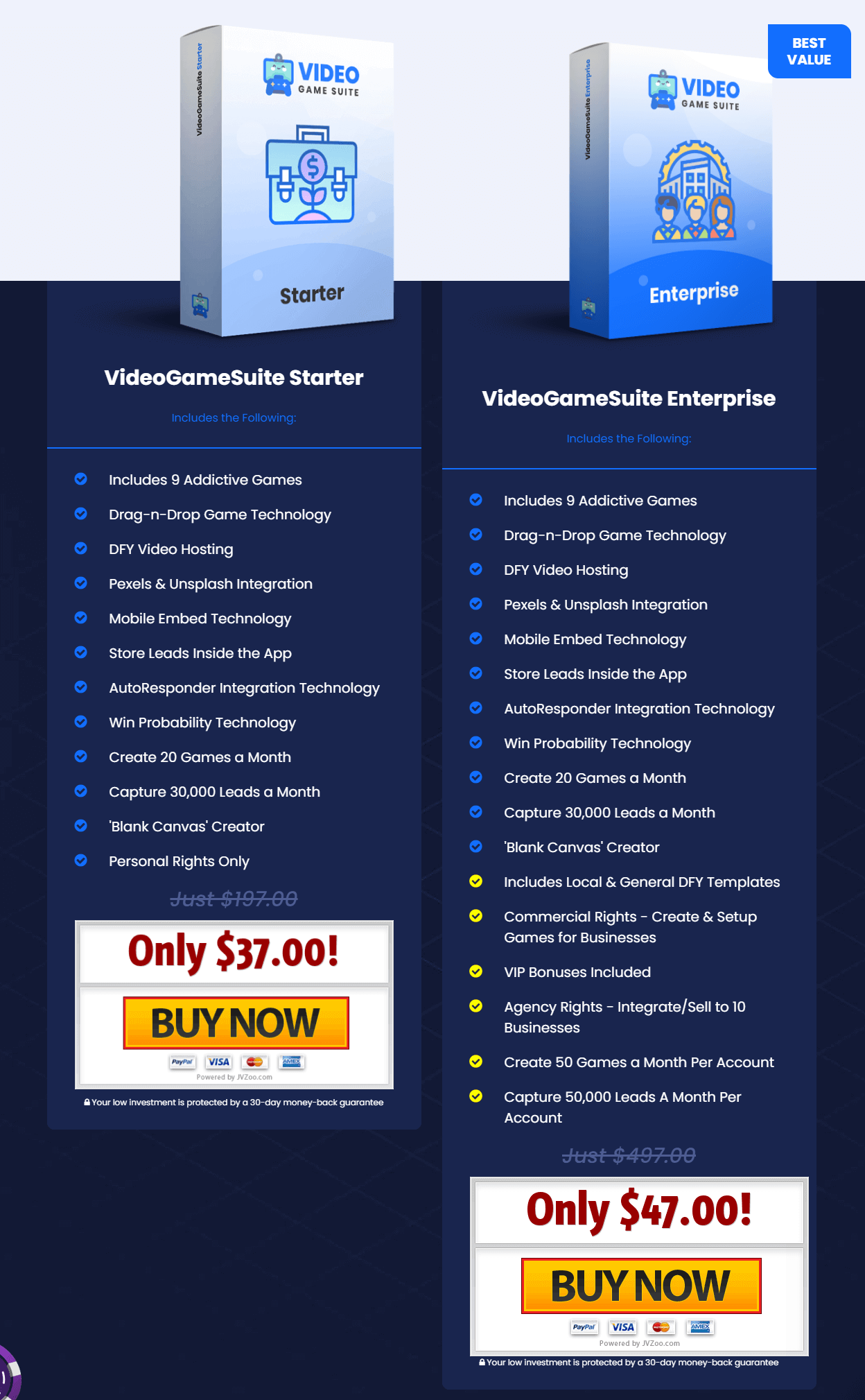 VideoGameSuite-Price-Options