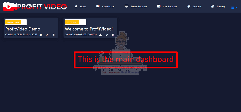 ProfitVideo-demo-2-dashboard