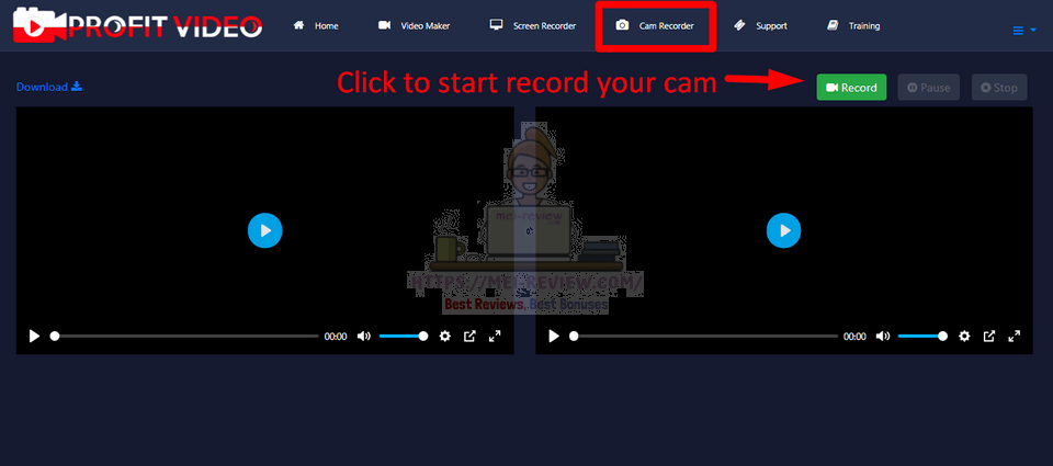 ProfitVideo-demo-9-Cam-Recorder