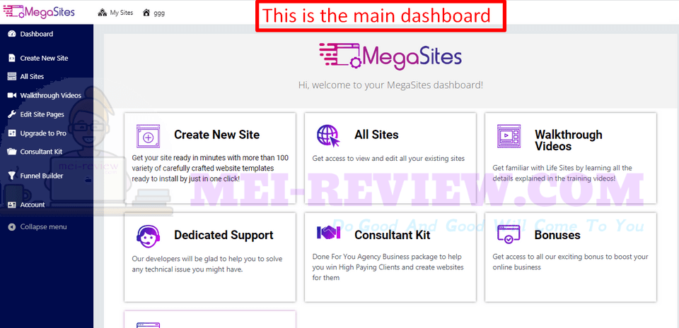 MegaSites-demo-2-dashboard