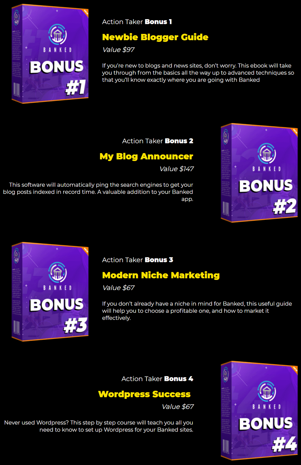 Banked-bonus