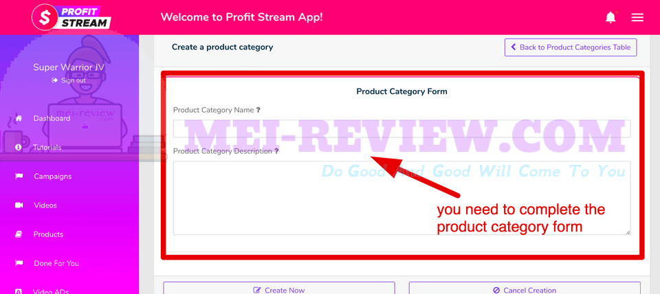 Profit-Stream-Demo-7-add-product
