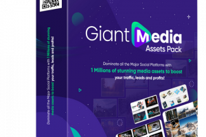 Giant Media Assets Pack Review – Grab Full Unrestricted PLR To 1 Million+ Visual Assets!