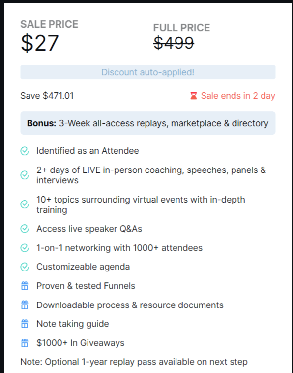 Virtual Event Summit With Sam Bakker Review Bonuses