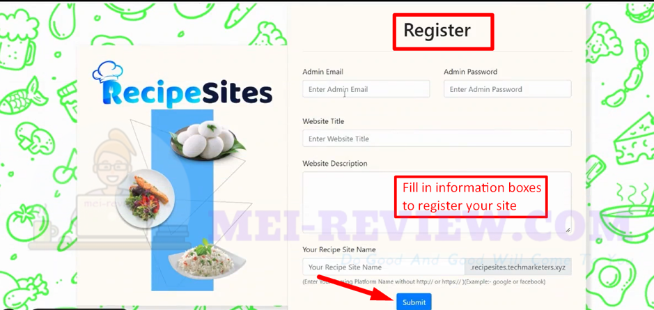 RecipeSites Review: The Shortcut To Become A Food Blogger