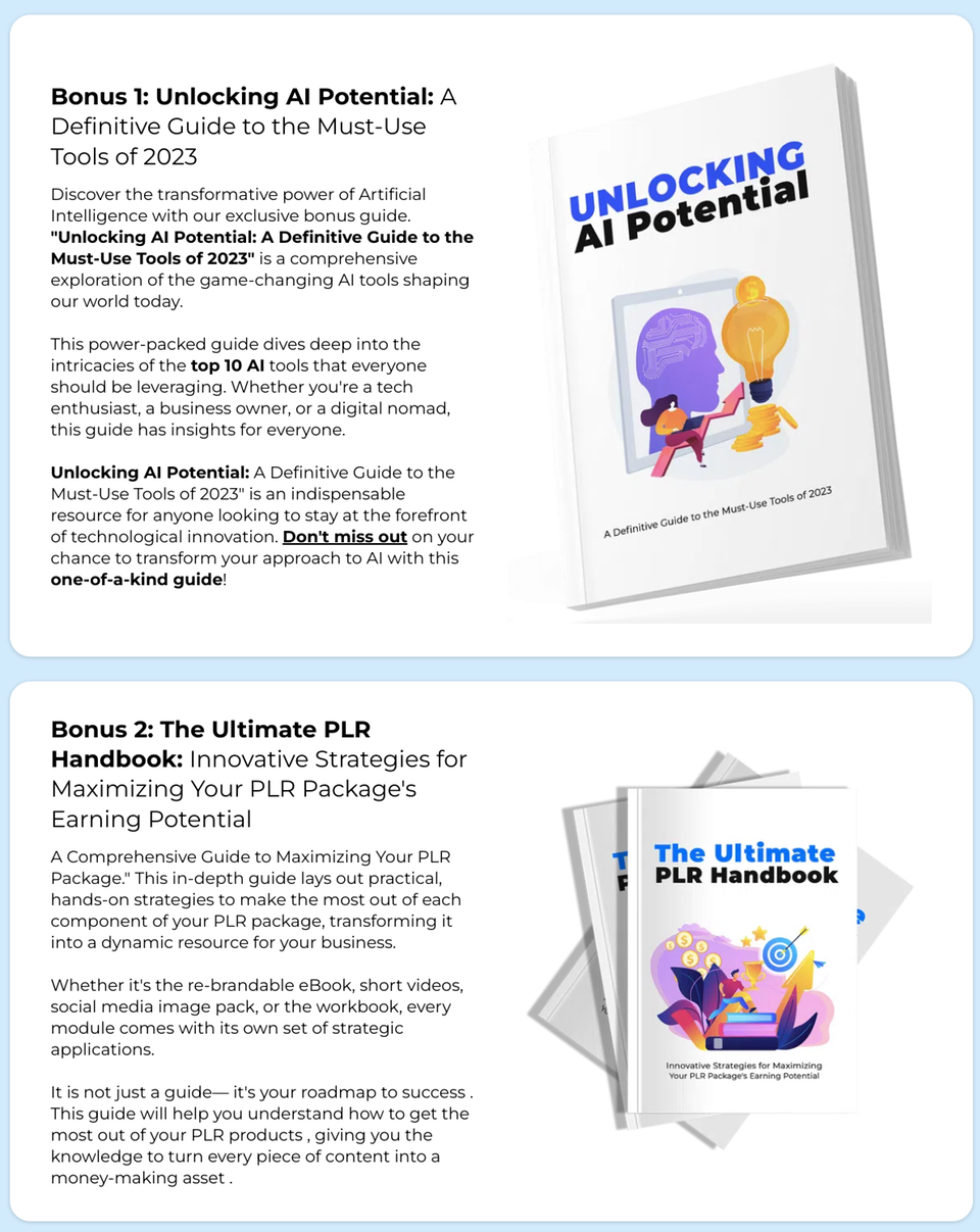 The AI Millionaire's Blueprint PLR Review & Bonuses