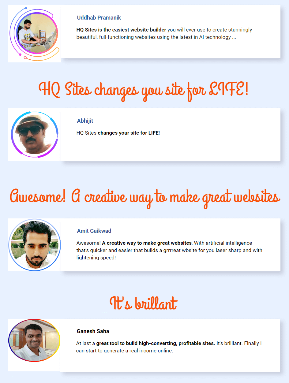 HQ Sites Review: Build & Sell Websites in Trending Niches