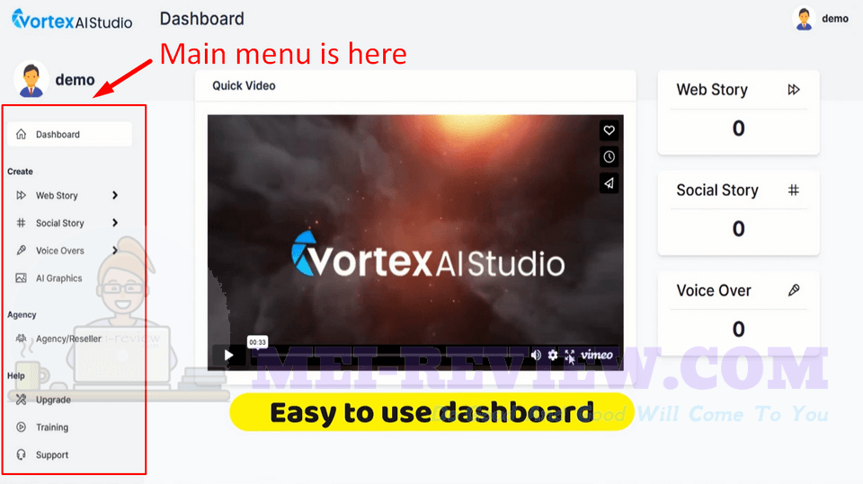 Vortex Studio VortexAI Studio Review: More traffic & profits with web stories