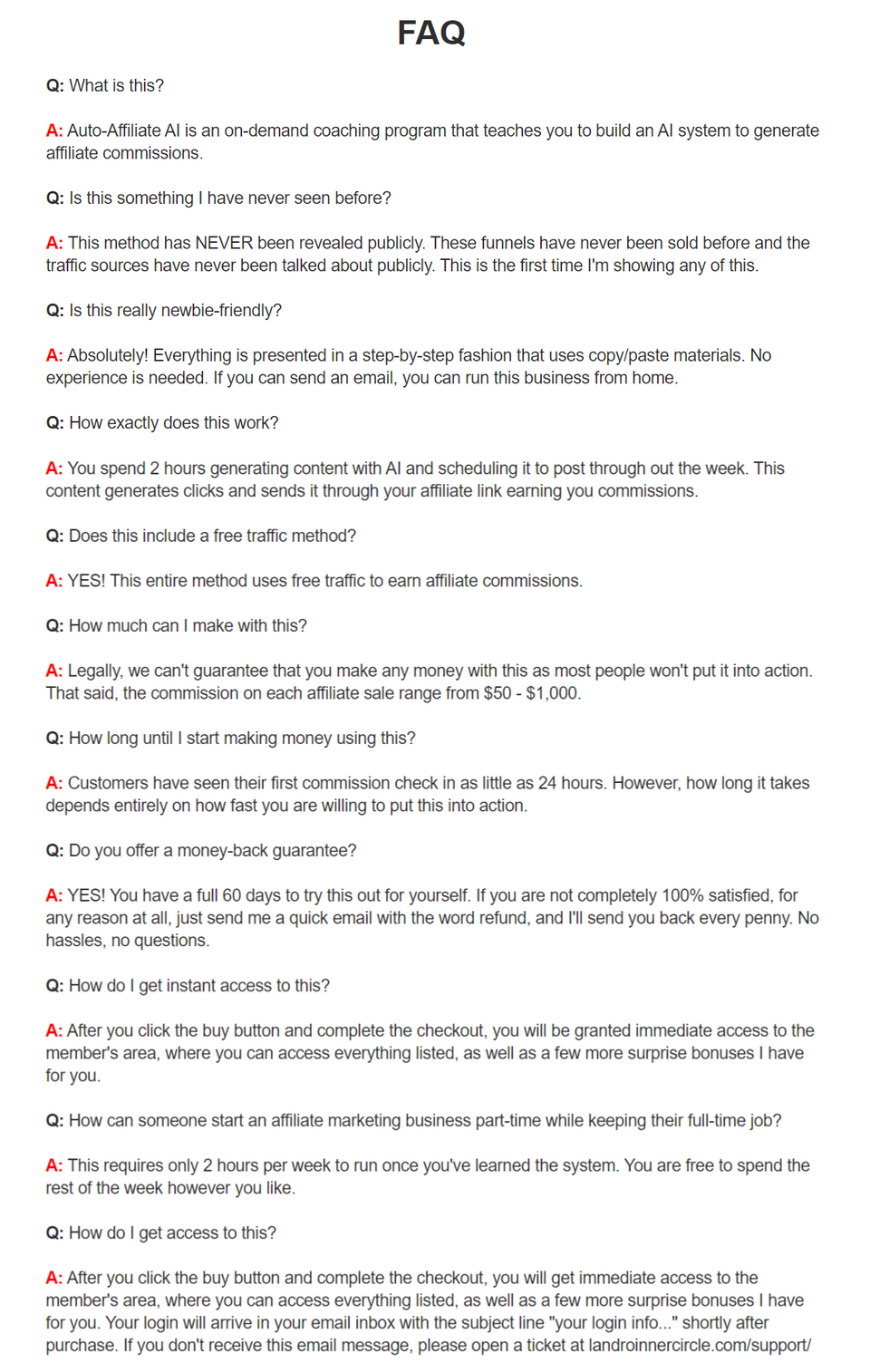 Auto Affiliate Ai Review Set It Up Watch Sales Roll In