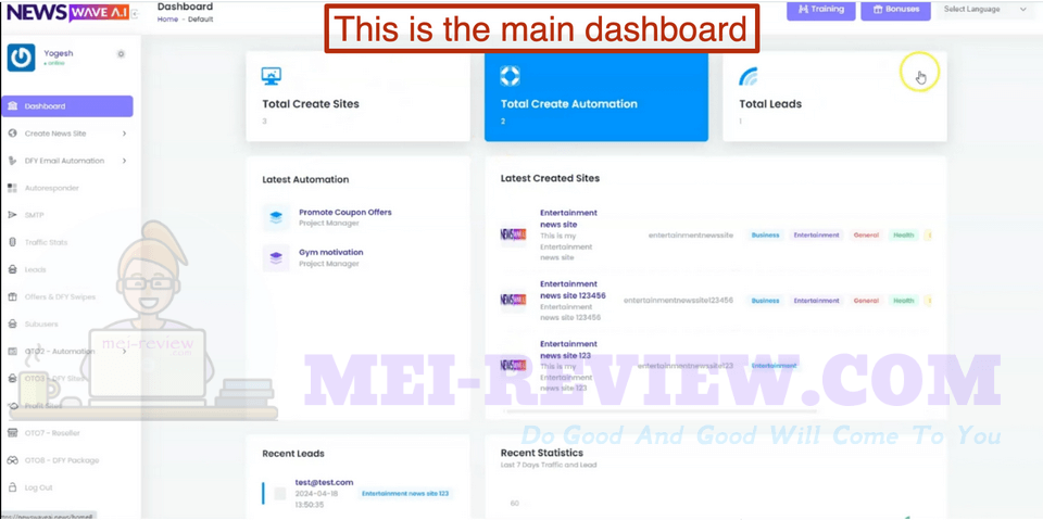 News Wave AI Review: Start Building Passive Site Income