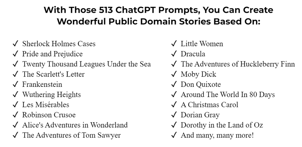 Domain Specific Prompts Example Public Domain Prompts Empire Review & Bonuses